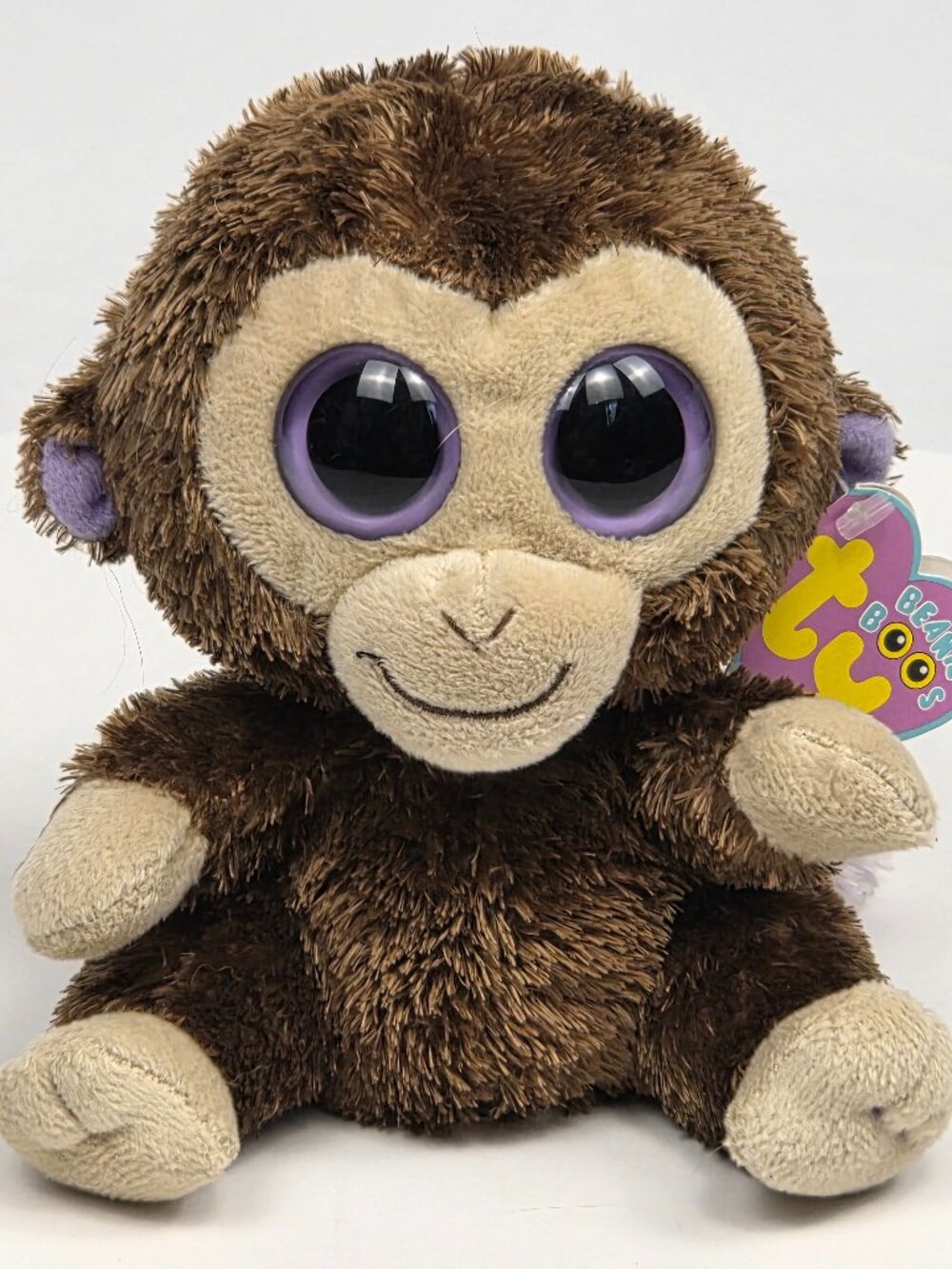 Ty Beanie Boos - COCONUT Monkey 6"